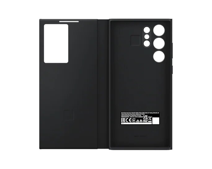 Buy Samsung Galaxy S22 Ultra Smart Clear View Cover - Black from Vmart in Pakistan
