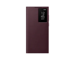 Buy Samsung Galaxy S22 Ultra Smart Clear View Cover - Burgundy from Vmart in Pakistan