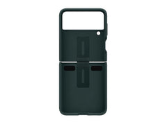 Buy Samsung Galaxy Z Flip3 5G Silicone Cover with Ring - Green from Vmart in Pakistan