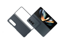 Buy Samsung Galaxy Z Fold 4 Leather Cover - Graygreen from Vmart in Pakistan