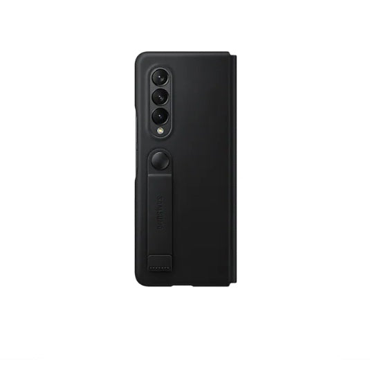 Buy Samsung Galaxy Z Fold3 5G Leather Flip Cover - Black from Vmart in Pakistan