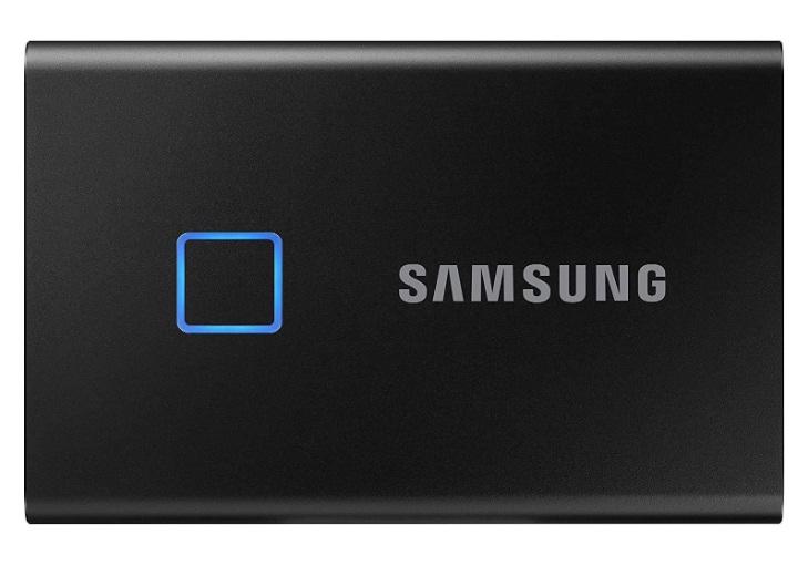 Buy Samsung Portable SSD T7 Touch 1TB - Black from Vmart in Pakistan