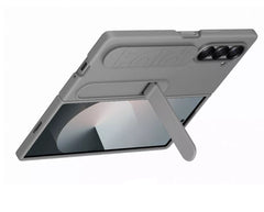 Buy Samsung Silicone Grip Case with Stand for Galaxy Z Fold 6 Grey from Vmart in Pakistan