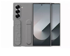 Buy Samsung Silicone Grip Case with Stand for Galaxy Z Fold 6 Grey from Vmart in Pakistan