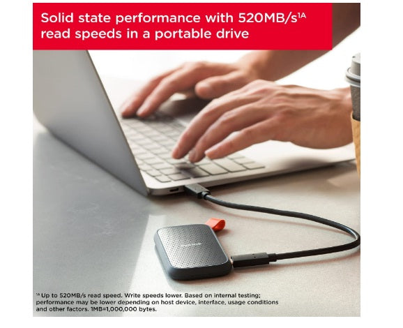 Buy SanDisk E30 Portable SSD 1TB from Vmart in Pakistan