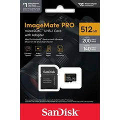 Buy SanDisk ImageMate Pro microSDXC UHS 1 Memory Card 512GB Vmart in Pakistan