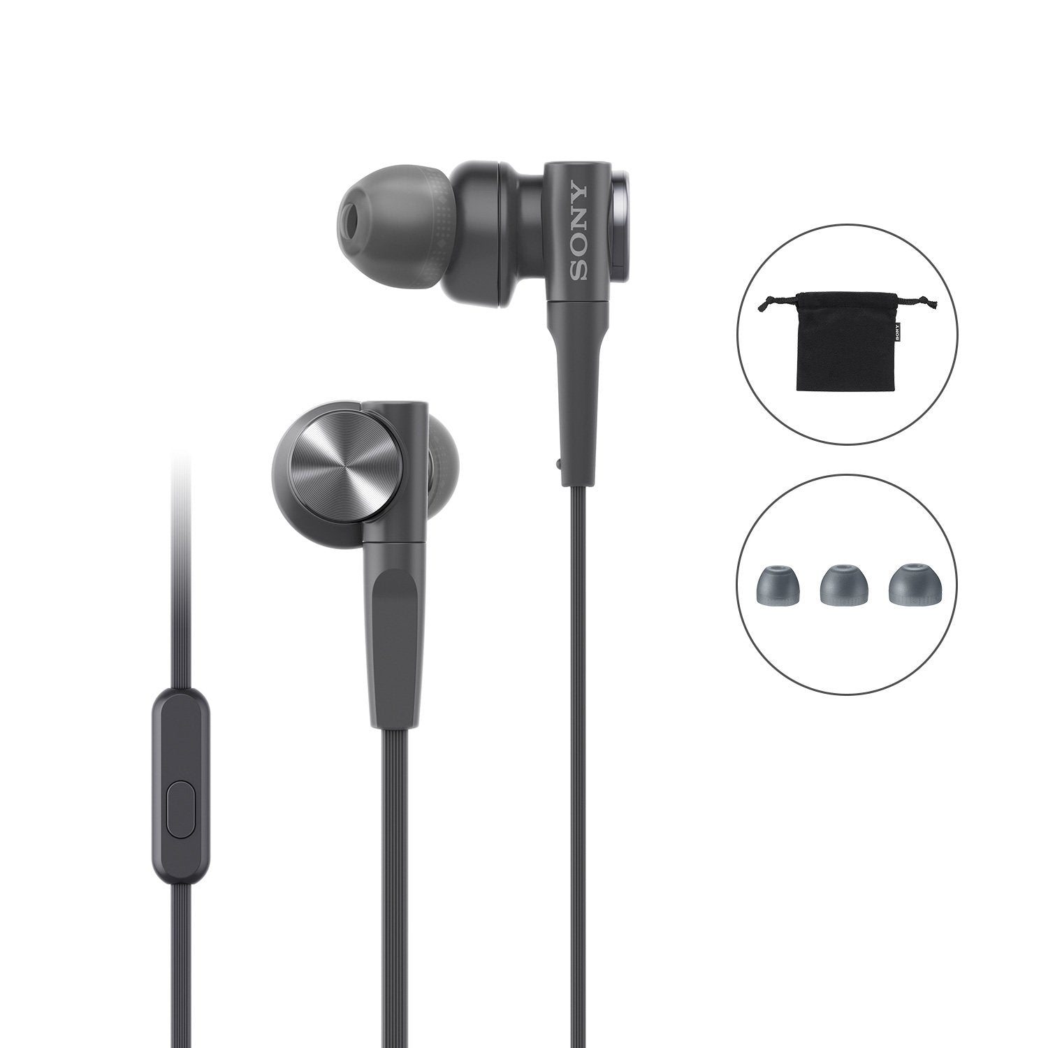 Buy Sony MDR-XB55AP Extra Bass In-ear Headphones from Vmart in Pakistan