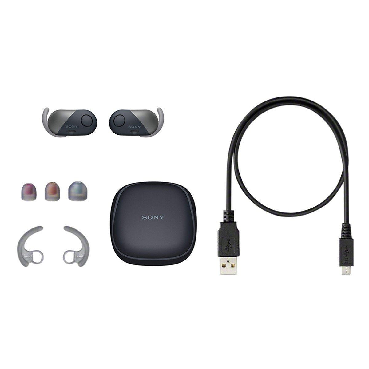 Buy Sony WF-SP700N Wireless Noise Cancelling Headphones for Sports from Vmart in Pakistan