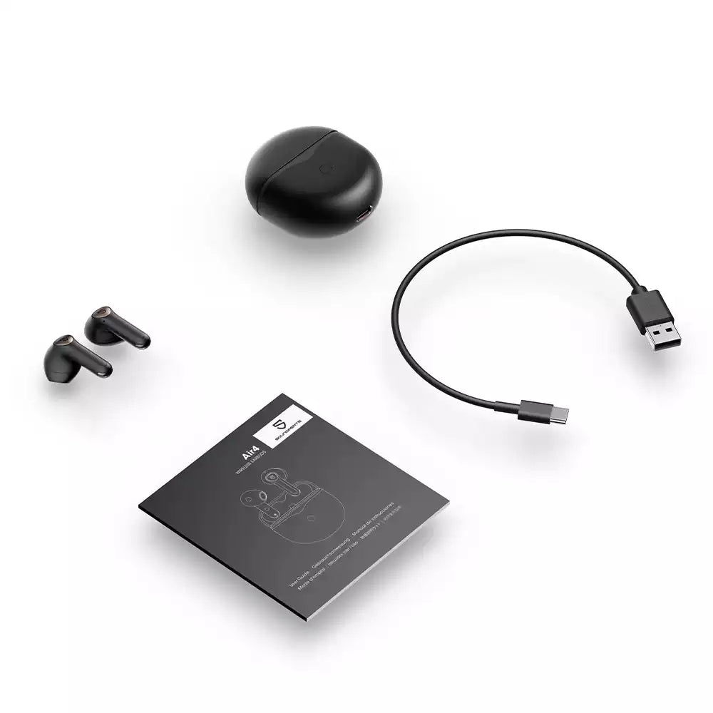 Buy SoundPeats Air 4 aptX Lossless Wireless Earbuds - Black from Vmart in Pakistan