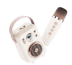 Buy SoundPeats Hi-Singing Karaoke Portable Bluetooth Speaker Beige from Vmart in Pakistan