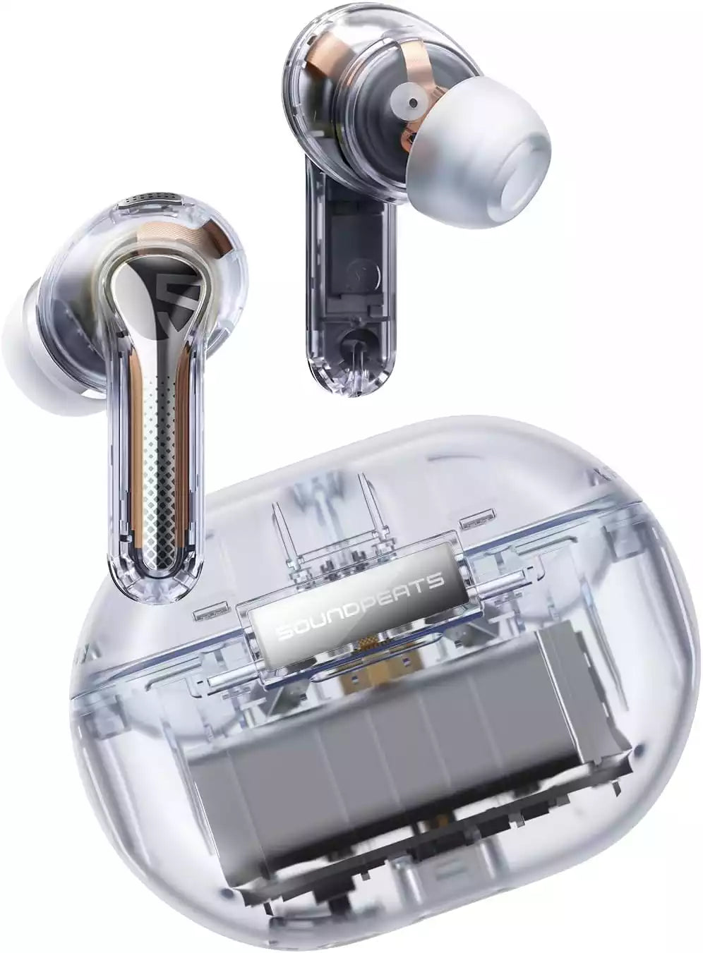 Buy Soundpeats Capsule 3 Pro Earbuds - Transparent White Special Edition from Vmart in Pakistan