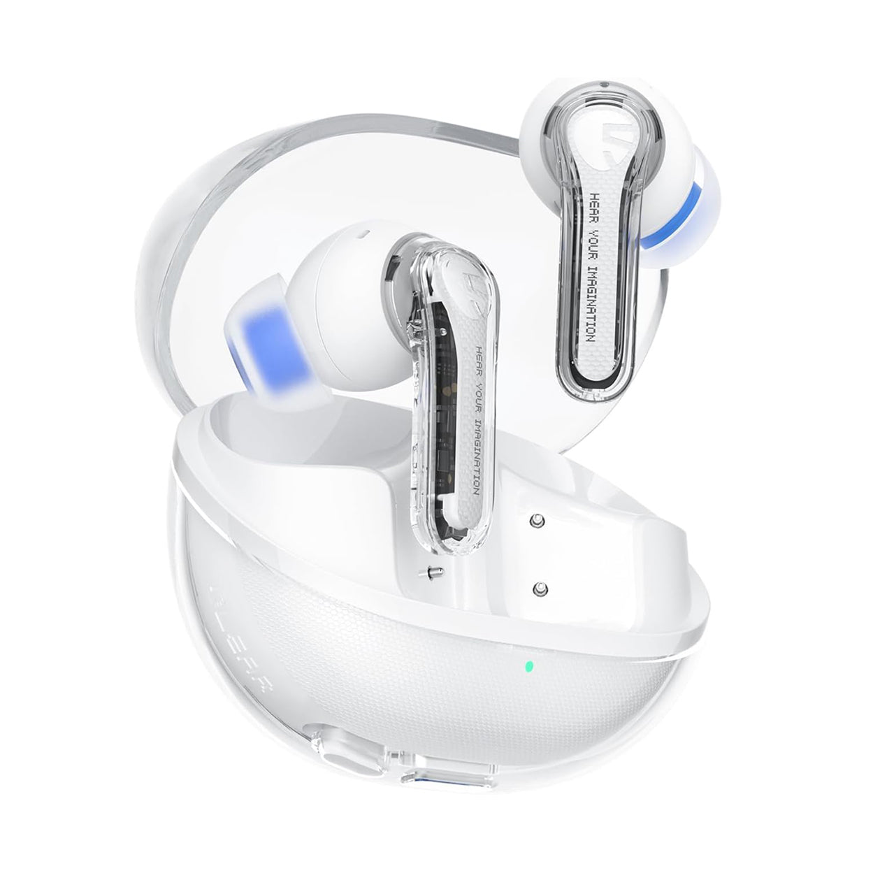 Buy Soundpeats Clear Wireless Earbuds - White from Vmart in Pakistan