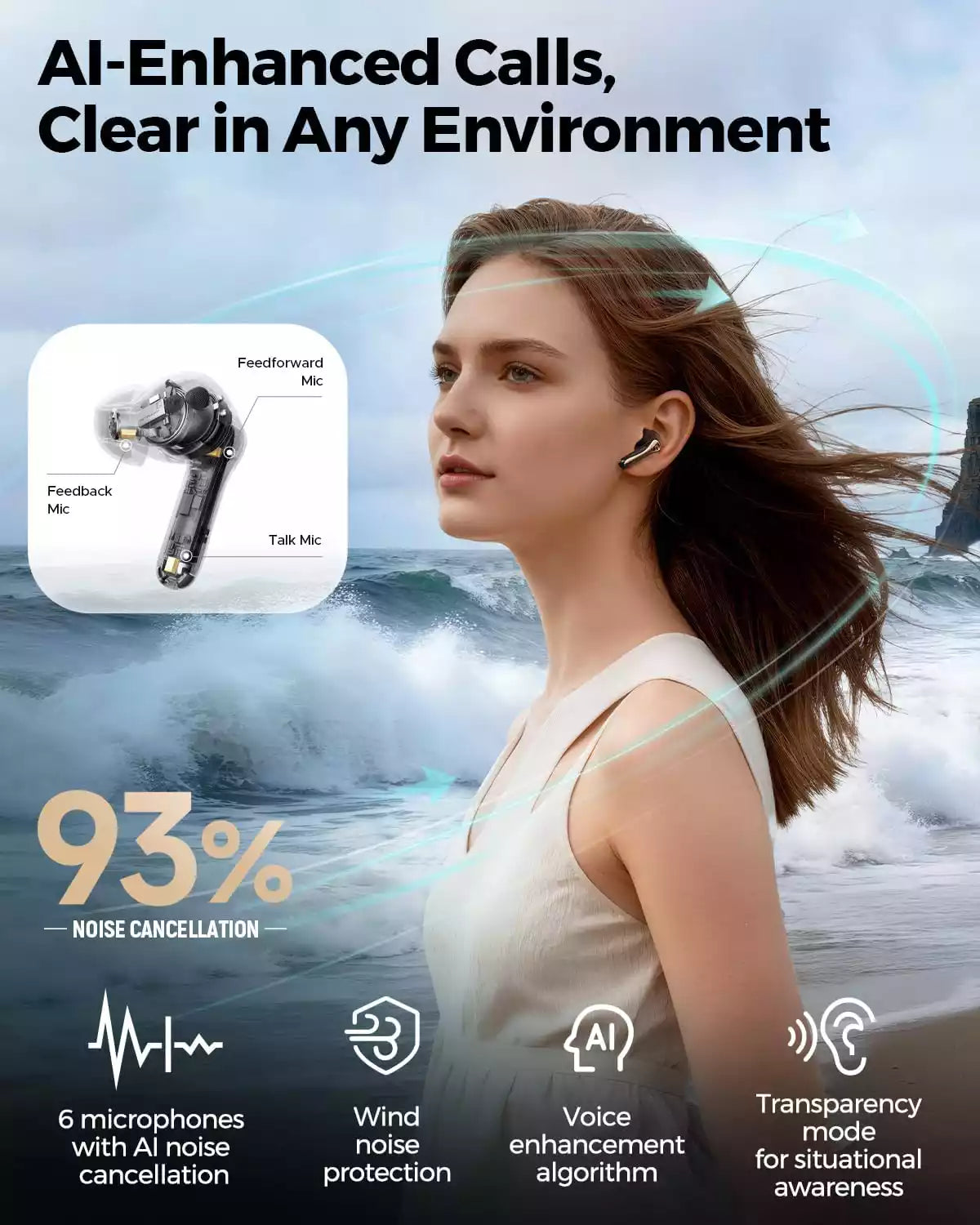 Buy Soundpeats Air5 Pro+ MEMS Speaker Earbuds Vmart in Pakistan