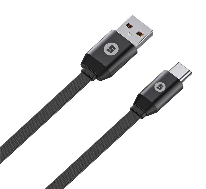 Buy Space CE-456 ChargeSync High Speed Data Nylon USB Type-C Cable from Vmart in Pakistan