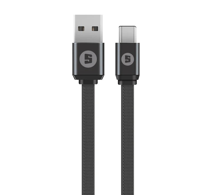 Buy Space CE-456 ChargeSync High Speed Data Nylon USB Type-C Cable from Vmart in Pakistan