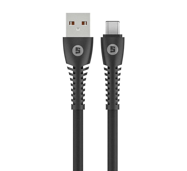 Buy Space CE-457 ChargeSync High Speed Data Rubber USB Type-C Cable from Vmart in Pakistan