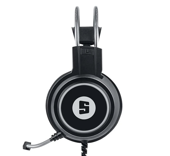 Buy Space R1 RGB LED Over-Ear Gaming Headset from Vmart in Pakistan