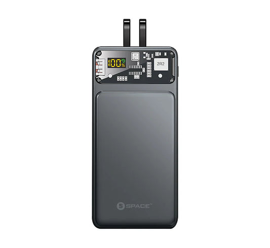 Buy Space SP-074 Speed PD+QC 3.0 Power Bank Series 10000mAh from Vmart in Pakistan