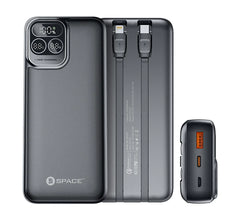 Buy Space SP-077 Speed PD+QC 3.0 Power Bank 20000mAh from Vmart in Pakistan