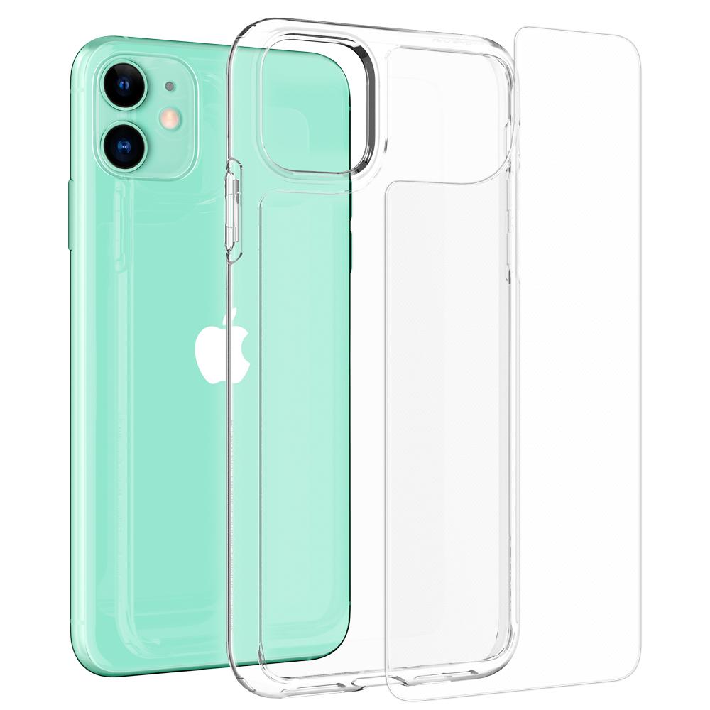 Buy Spigen iPhone 11 Case Quartz Hybrid Crystal Clear from Vmart in Pakistan