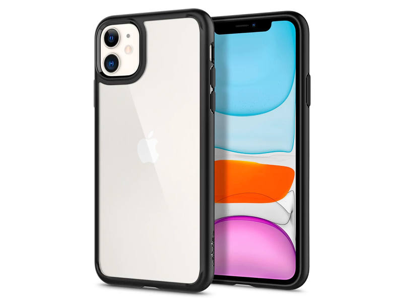 Buy Spigen iPhone 11 Case Ultra Hybrid Matte Black from Vmart in Pakistan