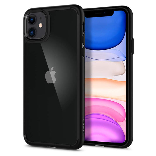 Buy Spigen iPhone 11 Case Ultra Hybrid Matte Black from Vmart in Pakistan