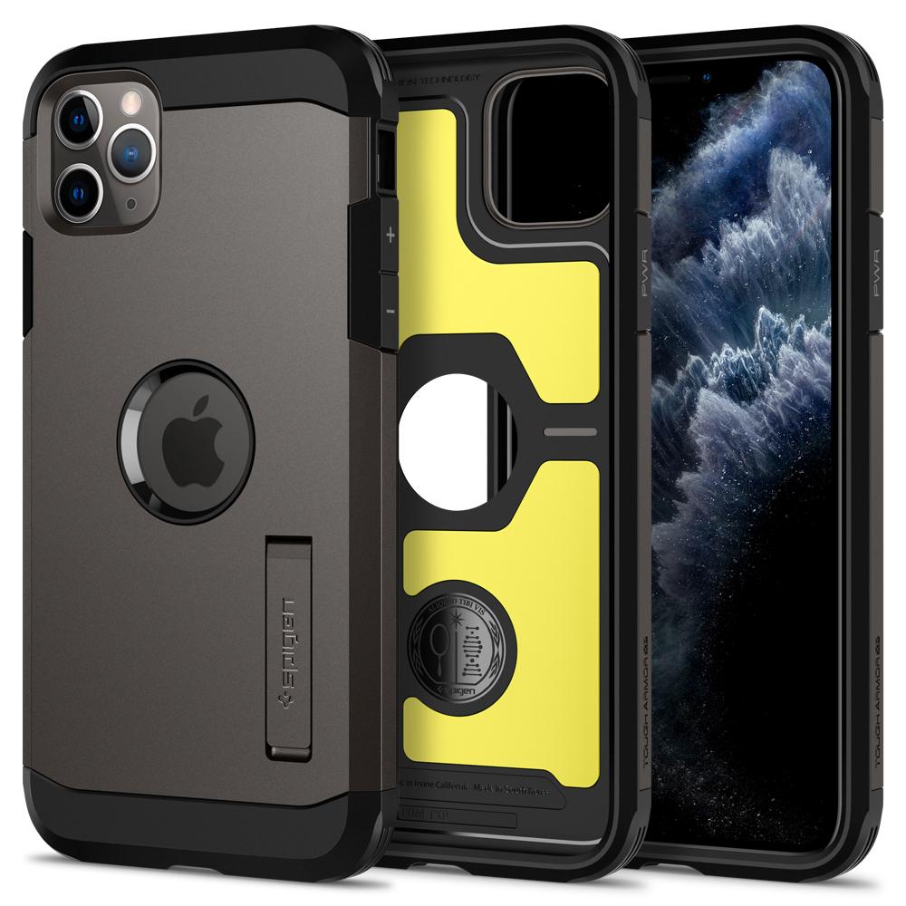 Buy Spigen iPhone 11 Pro Max Case Tough Armor Gunmetal from Vmart in Pakistan