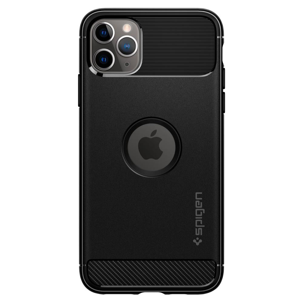 Buy Spigen iPhone 11 Pro Max Rugged Armor Matte Black from Vmart in Pakistan