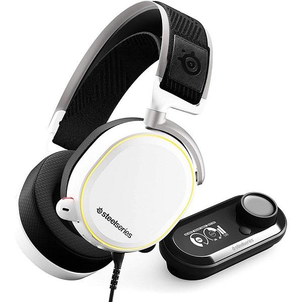 Buy SteelSeries Arctis Pro + GameDAC Wired Gaming Headset - White from Vmart in Pakistan