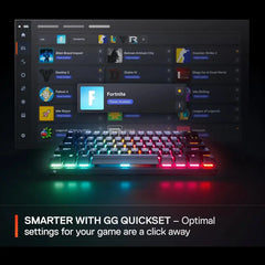 Buy SteelSeries Apex Pro Mini Gen 3 Mechanical Gaming Keyboard from Vmart in Pakistan