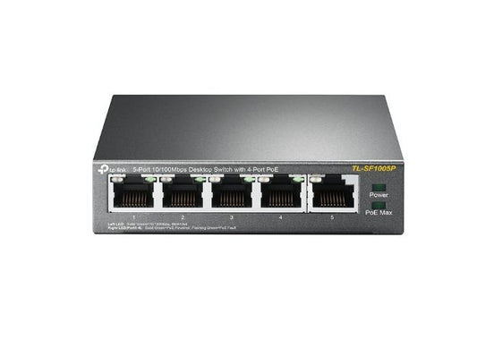 Buy TP-Link TL-SF1005P 5-Ports 10/100Mbps Desktop With 4-Ports PoE from Vmart in Pakistan