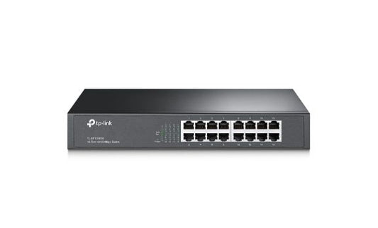 Buy TP-Link TL-SF1016DS 16-Ports 10/100Mbps Desktop/Rackmount Switch from Vmart in Pakistan