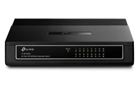 Buy TP-Link TL-SF1016D - 16-Port 10/100Mbps Desktop Switch from Vmart in Pakistan