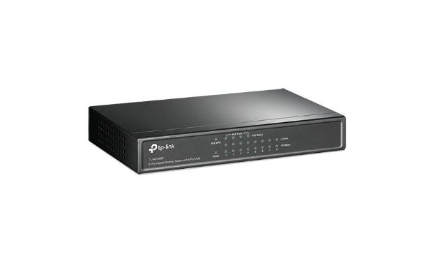 Buy TP-Link TL-SG1008P 8-Ports Gigabit Desktop Switch With 4-Port PoE from Vmart in Pakistan