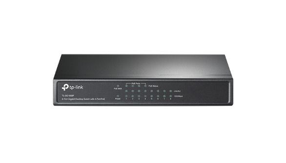 Buy TP-Link TL-SG1008P 8-Ports Gigabit Desktop Switch With 4-Port PoE from Vmart in Pakistan