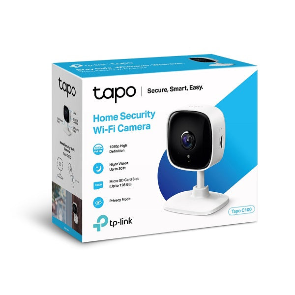 Buy TP-Link Tapo C100 Home Security Wi-Fi Camera from Vmart in Pakistan