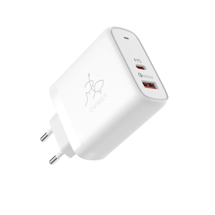 Buy Taar Fusion Dual Boost PD 45W Charger (C to C Cable Included) from Vmart in Pakistan