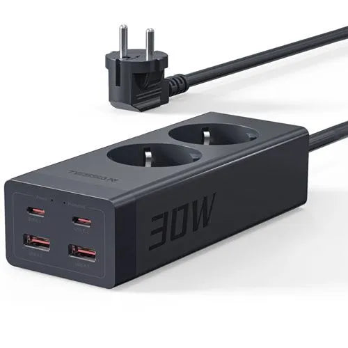 Buy Tessan TS-FS01DE00 30W Power Strip 2m from Vmart in Pakistan