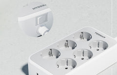 Buy Tessan TS-PS02DE00 Power Strip White from Vmart in Pakistan