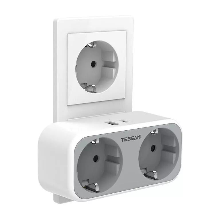 Buy Tessan TS-WS02DE00 Wall Socket from Vmart in Pakistan