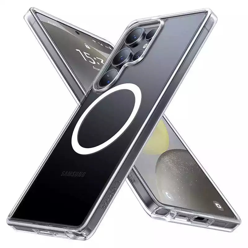 Buy Torras Diamond MagSafe Compatible Phone Case for Samsung Galaxy S25 Ultra Clear from Vmart in Pakistan