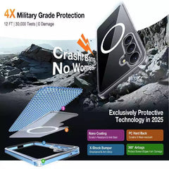Buy Torras Diamond MagSafe Compatible Phone Case for Samsung Galaxy S25 Ultra Clear from Vmart in Pakistan