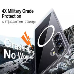 Buy Torras Diamond MagSafe Compatible Phone Case for Samsung Galaxy S25 Ultra Clear from Vmart in Pakistan