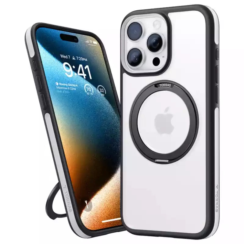 Buy Torras Ostand R Fusion Series MagSafe Compatible Case for iPhone 16 Pro Max from Vmart in Pakistan