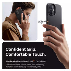 Buy Torras Slim Fit Series Case for iPhone 17 Black Vmart in Pakistan