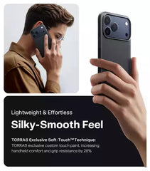 Buy Torras Slim Fit Series Case for iPhone 17 Pro Max Black Vmart in Pakistan