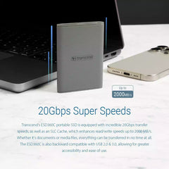 Buy Transcend ESD360C Portable SSD 1TB Vmart in Pakistan