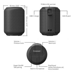 Buy Tronsmart Element T6 Mini Bluetooth Speaker - Red from Vmart in Pakistan