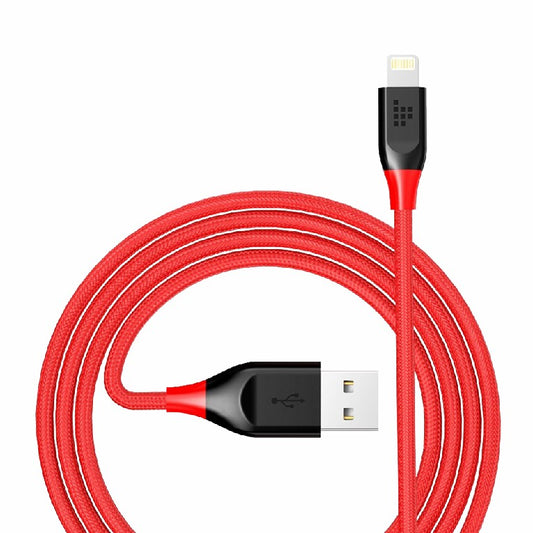Buy Tronsmart LTA07 Braided Nylon (Apple MFi Certified) Lightning Cable Red from Vmart in Pakistan