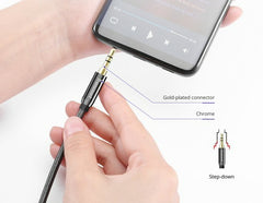 Buy Tronsmart S3C02 4ft + 8ft 3.5mm Premium Stereo AUX Audio Cable from Vmart in Pakistan